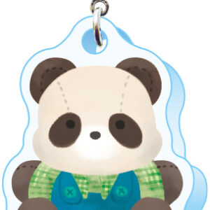 スリーシーエム　ようこそレトロ商店街　バッグチャーム　ジッパーアクセサリー　パンダのぬいぐるみ