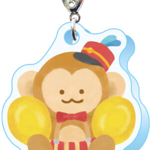 スリーシーエム ようこそレトロ商店街 バッグチャーム ジッパーアクセサリー おさるの音楽隊