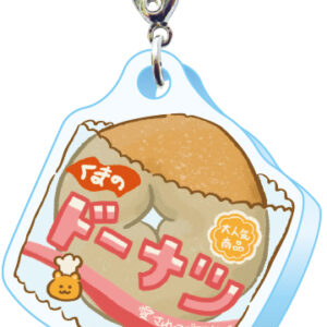 スリーシーエム　ようこそレトロ商店街　バッグチャーム　ジッパーアクセサリー　ドーナツ