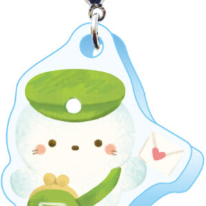 スリーシーエム　ようこそレトロ商店街　バッグチャーム　ジッパーアクセサリー　郵便屋さん