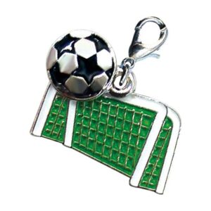 スリーシーエム 部活・学園バッグチャーム ジッパーアクセサリー サッカー(ゴール)