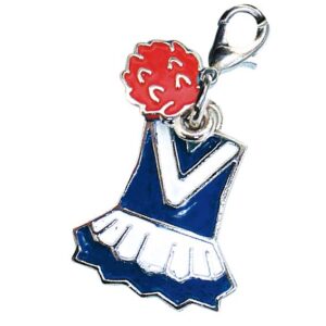 部活・学園バッグチャーム　ジッパーアクセサリー　チアリーダー