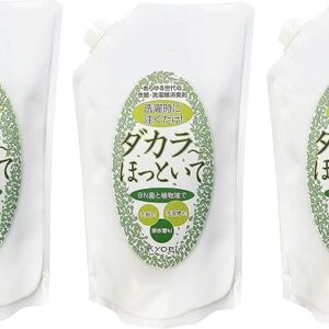 ダカラ〜ほっといて　洗濯用洗剤　詰替用 500ml 3個セット