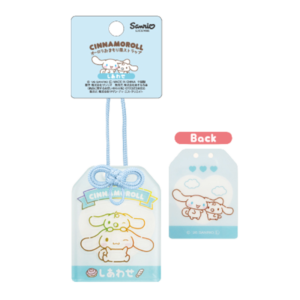 サンリオキャラクターズ　オーロラおまもり風ストラップ　シナモロール